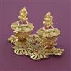 Antique Temple Sindoor Box with Gold Plating