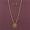 Antique Birds Necklace with Matte Gold Plating