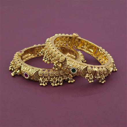 Antique 2 Pc with Matte Gold Plating