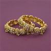 Antique 2 Pc with Matte Gold Plating