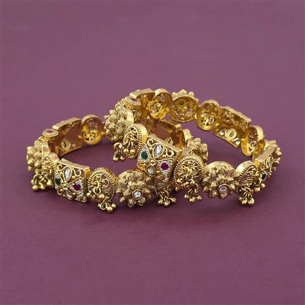 Antique 2 Pc with Matte Gold Plating