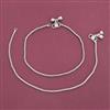 Antique Classic Payal with Rhodium Plating