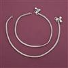 Antique Classic Payal with Rhodium Plating