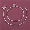 Antique Classic Payal with Rhodium Plating