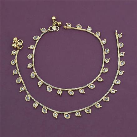 Antique Classic Payal with Gold Plating