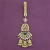 Antique Birds Jhuda with Matte Gold Plating