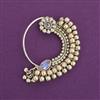 Antique Classic Nose Ring with Matte Gold Plating