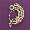 Antique Classic Nose Ring with Matte Gold Plating