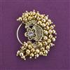 Antique Classic Nose Ring with Matte Gold Plating