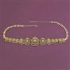 Antique Temple Belt with Matte Gold Plating