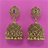 Antique Jhumki with Matte Gold Plating