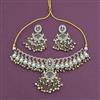 Antique Classic Necklace with Mehndi Plating