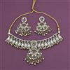 Antique Classic Necklace with Mehndi Plating