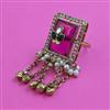 Antique Adjustable Ring with Mehndi Plating