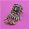 Antique Adjustable Ring with Mehndi Plating