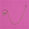 Antique Pearl Nose Ring with Mehndi Plating