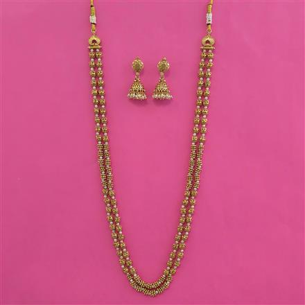Antique Long Mala with Gold Plating
