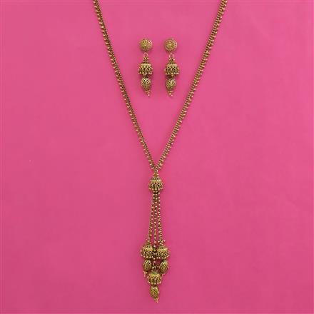 Antique Long Mala with Gold Plating
