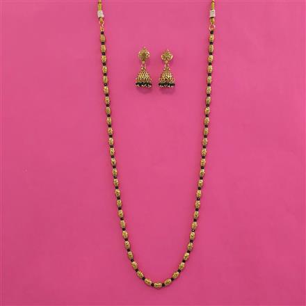 Antique Long Mala with Gold Plating