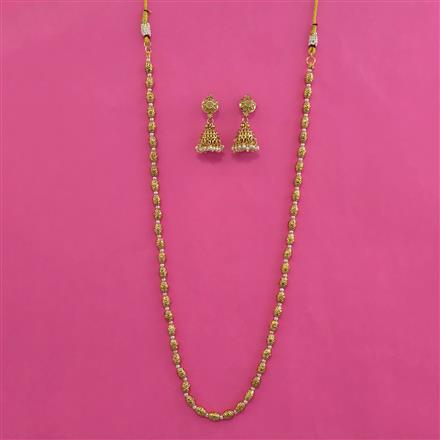 Antique Long Mala with Gold Plating
