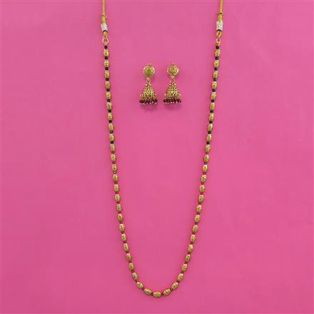 Antique Long Mala with Gold Plating