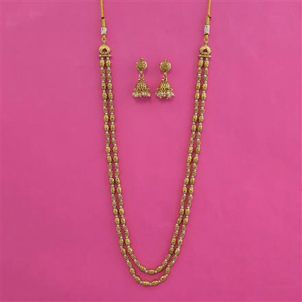 Antique Long Mala with Gold Plating