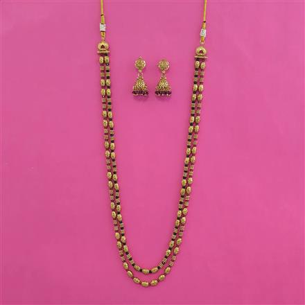 Antique Long Mala with Gold Plating
