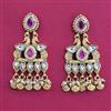 Antique Birds Earring with Matte Gold Plating