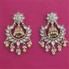 Antique Chand Earring with Mehndi Plating