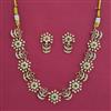Antique Classic Necklace with Matte Gold Plating