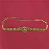 Antique Temple Belt with Matte Gold Plating