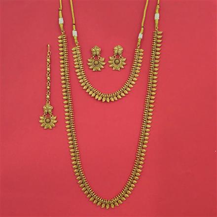 Antique Combo Necklace Set with Gold Plating