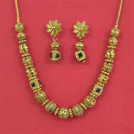 Antique Classic Mala with Gold Plating