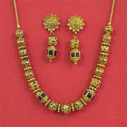 Antique Classic Mala with Gold Plating