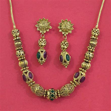 Antique Classic Mala with Gold Plating