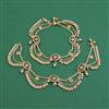 Antique Pearl Payal with Gold Plating