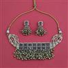 Antique Choker Necklace with Mehndi Plating