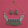 Antique Choker Necklace with Mehndi Plating