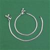 Antique Baby Payal with Rhodium Plating