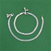 Antique Baby Payal with Rhodium Plating