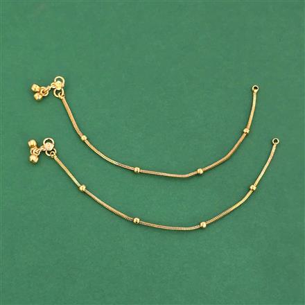 Antique Baby Payal with Gold Plating