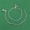 Antique Baby Payal with Rhodium Plating