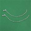 Antique Baby Payal with Rhodium Plating