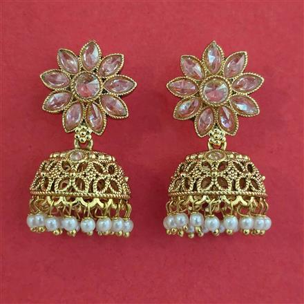 Antique Jhumki with Gold Plating