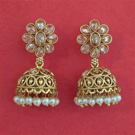 Antique Jhumki with Gold Plating