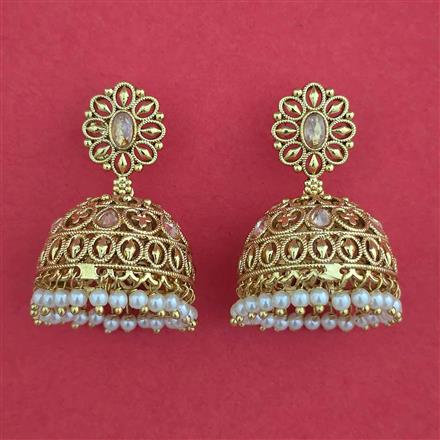 Antique Jhumki with Gold Plating