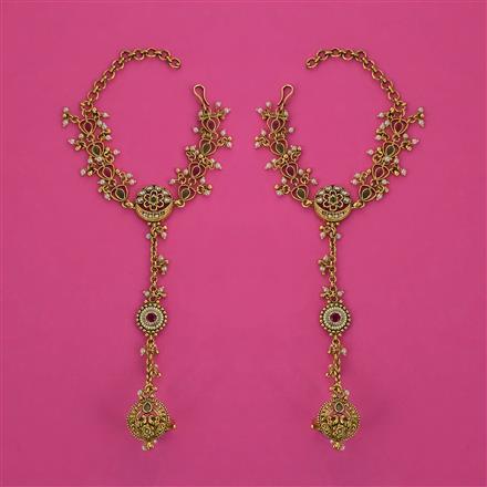 Antique Pearl Hath Pan with Matte Gold Plating