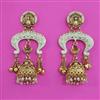Antique Jhumki with Matte Gold Plating