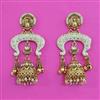 Antique Jhumki with Matte Gold Plating