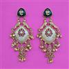 Antique Birds Earring with Matte Gold Plating